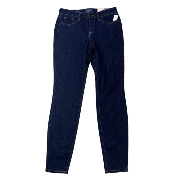 NYDJ Jeans Women's Size 4‎ Skinny Dark Wash Mid-Rise Stretch Jeans NEW NWT - Picture 1 of 16